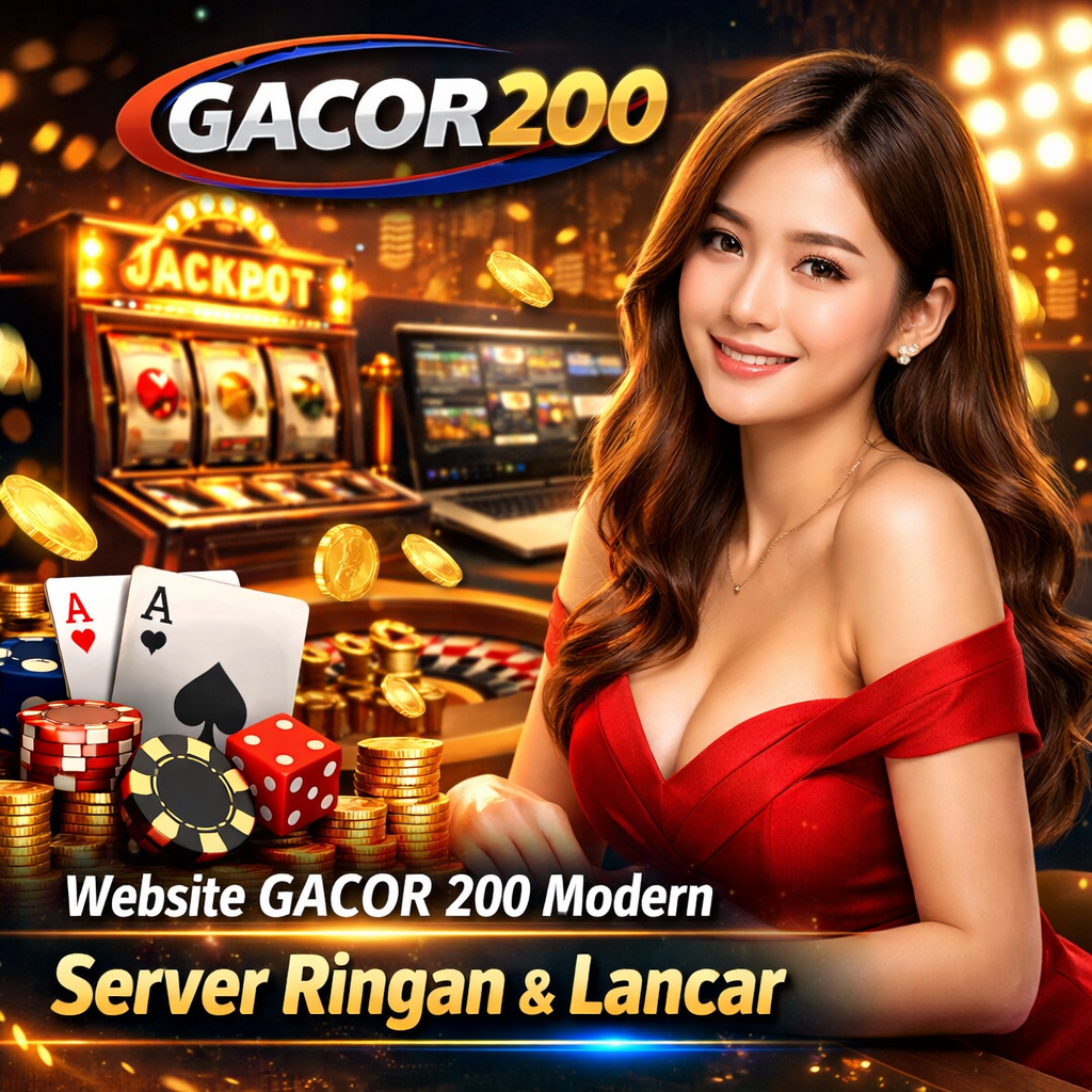 GACOR200 – Website GACOR 200 Modern dengan Server Ringan & Lancar